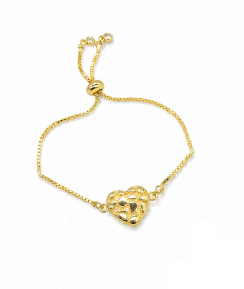 HRT NUGGET BRACELET
