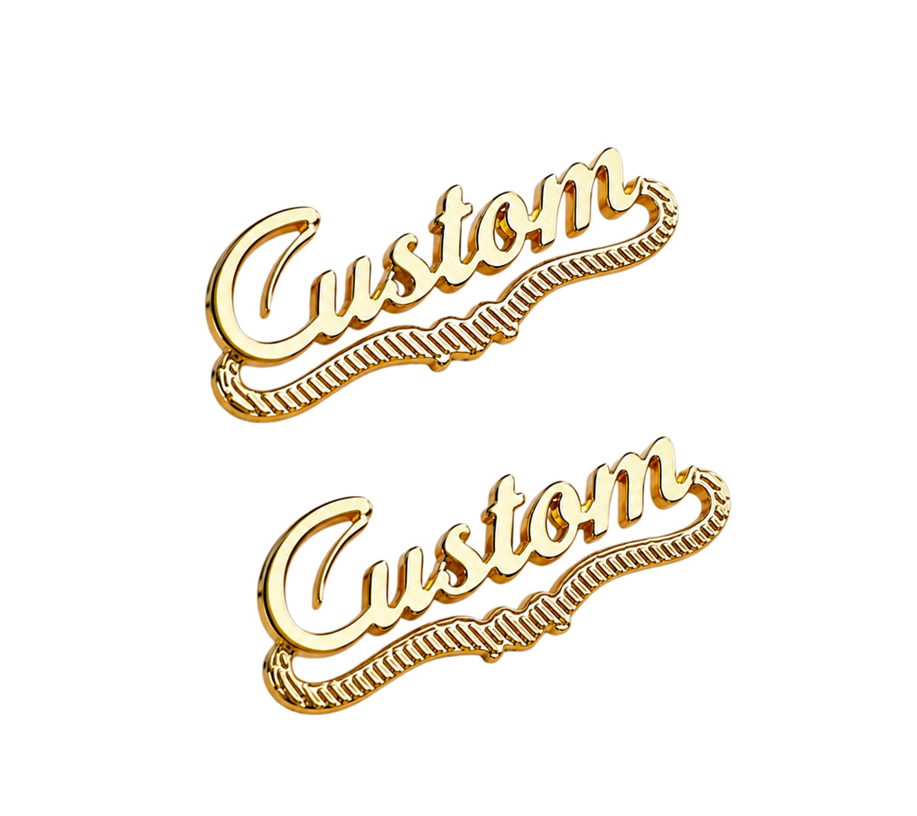 CUSTOM NAME PLATE STUDS
