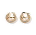 CUSTOM CZ HOOPS