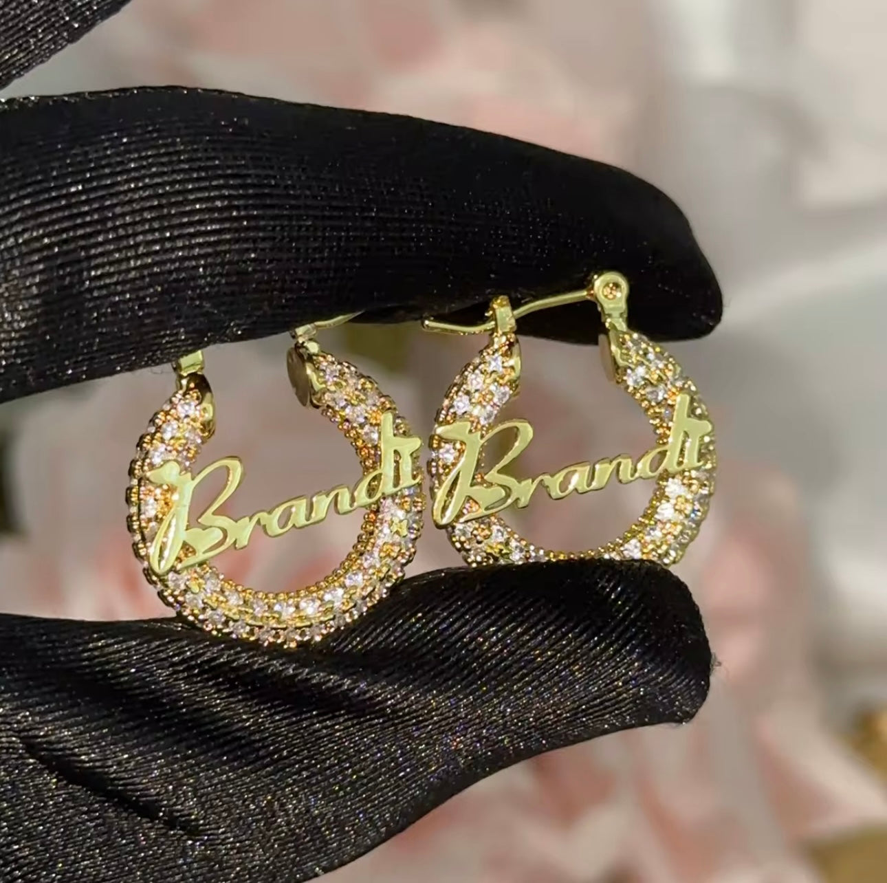 CUSTOM CZ HOOPS