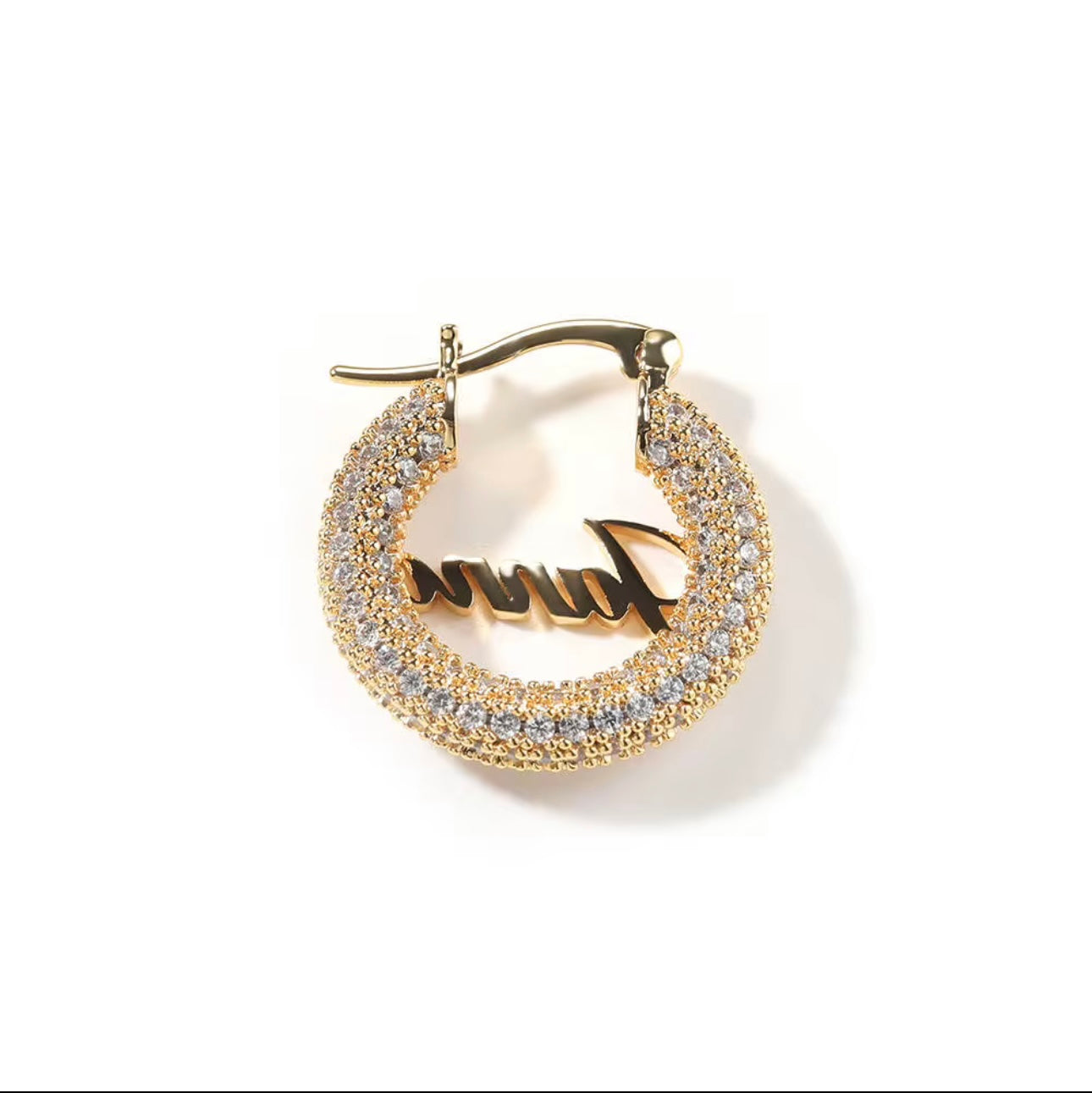 CUSTOM CZ HOOPS