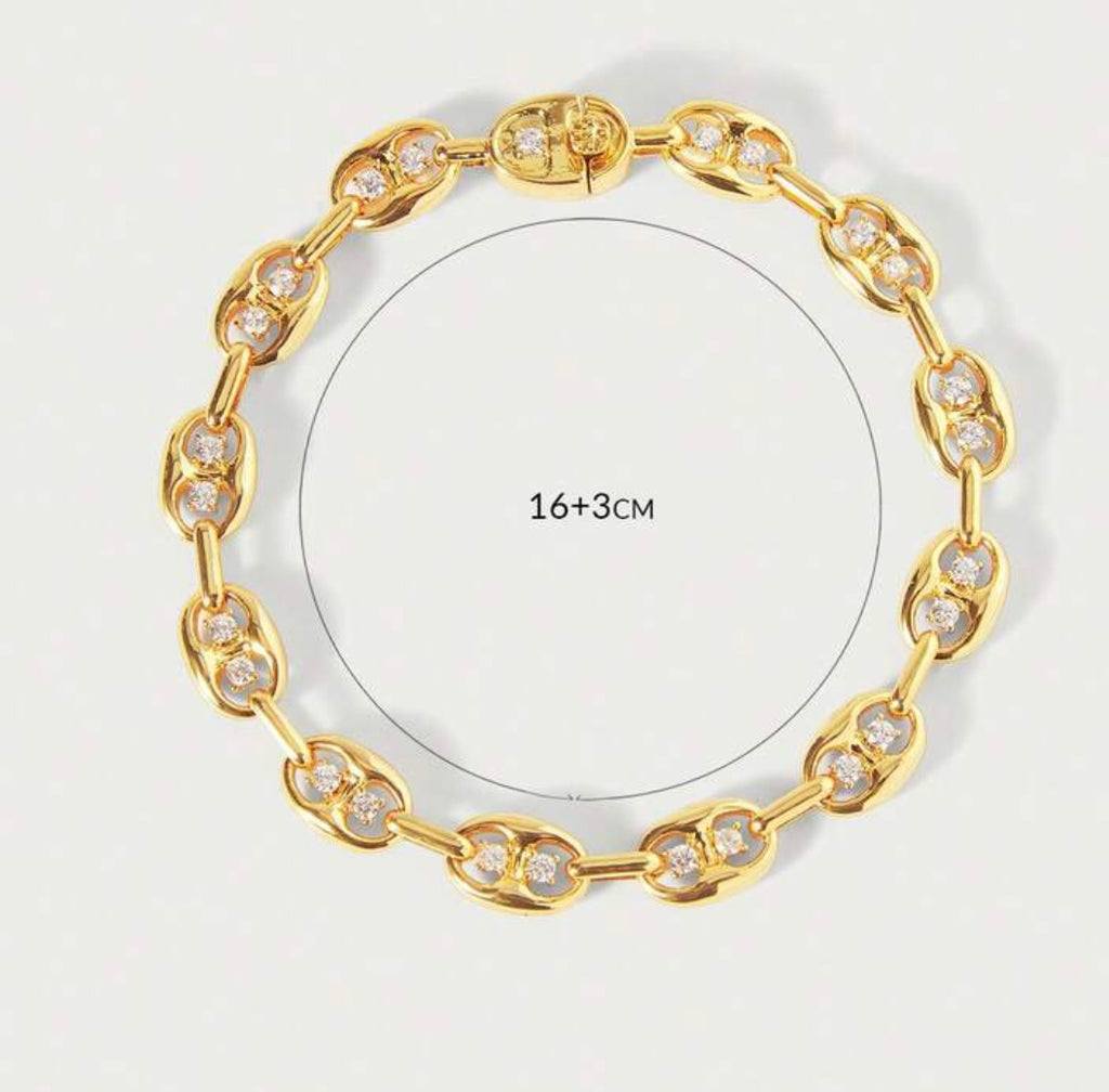 CZ GUCCI BRACELET