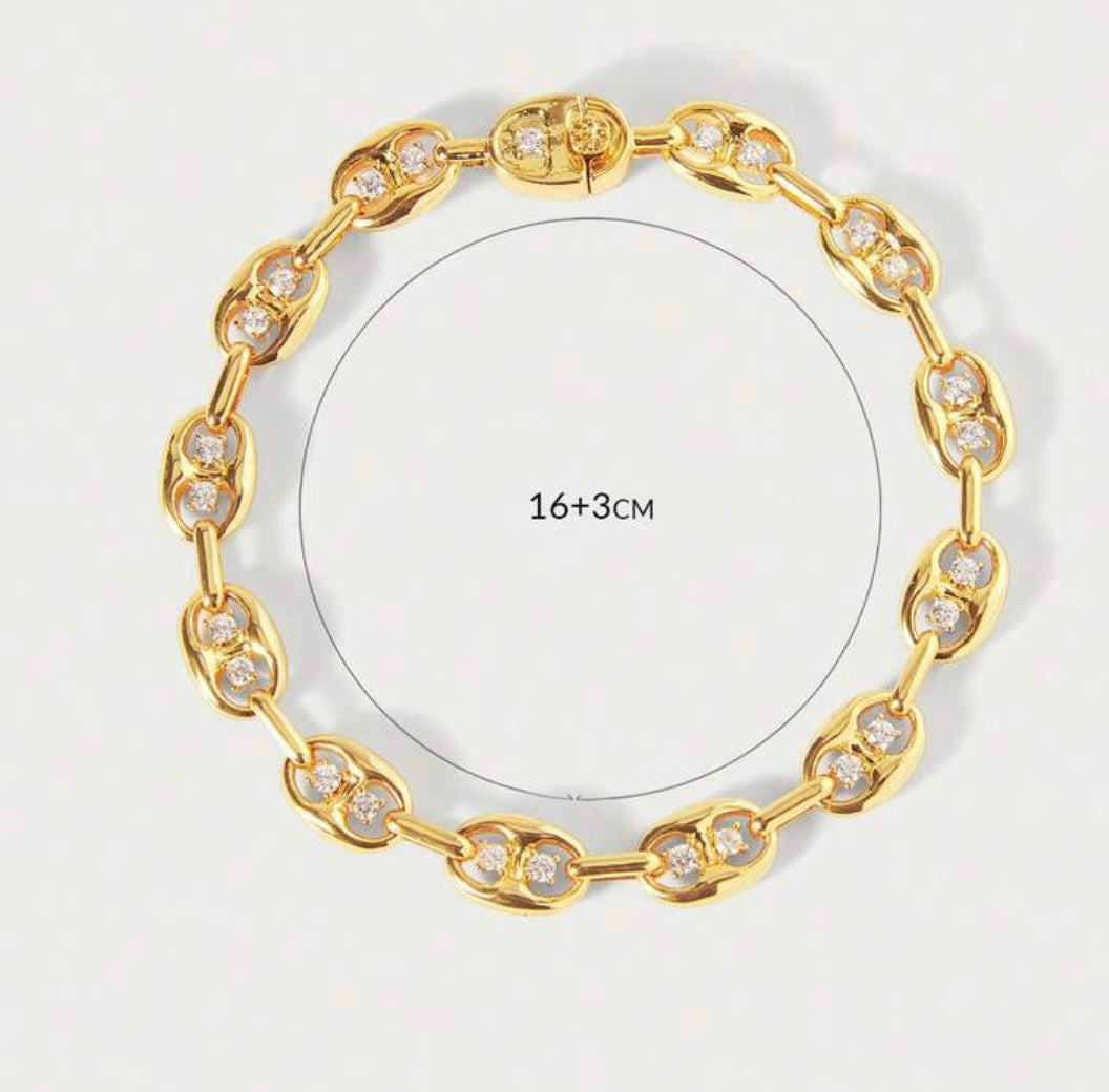 CZ GUCCI BRACELET