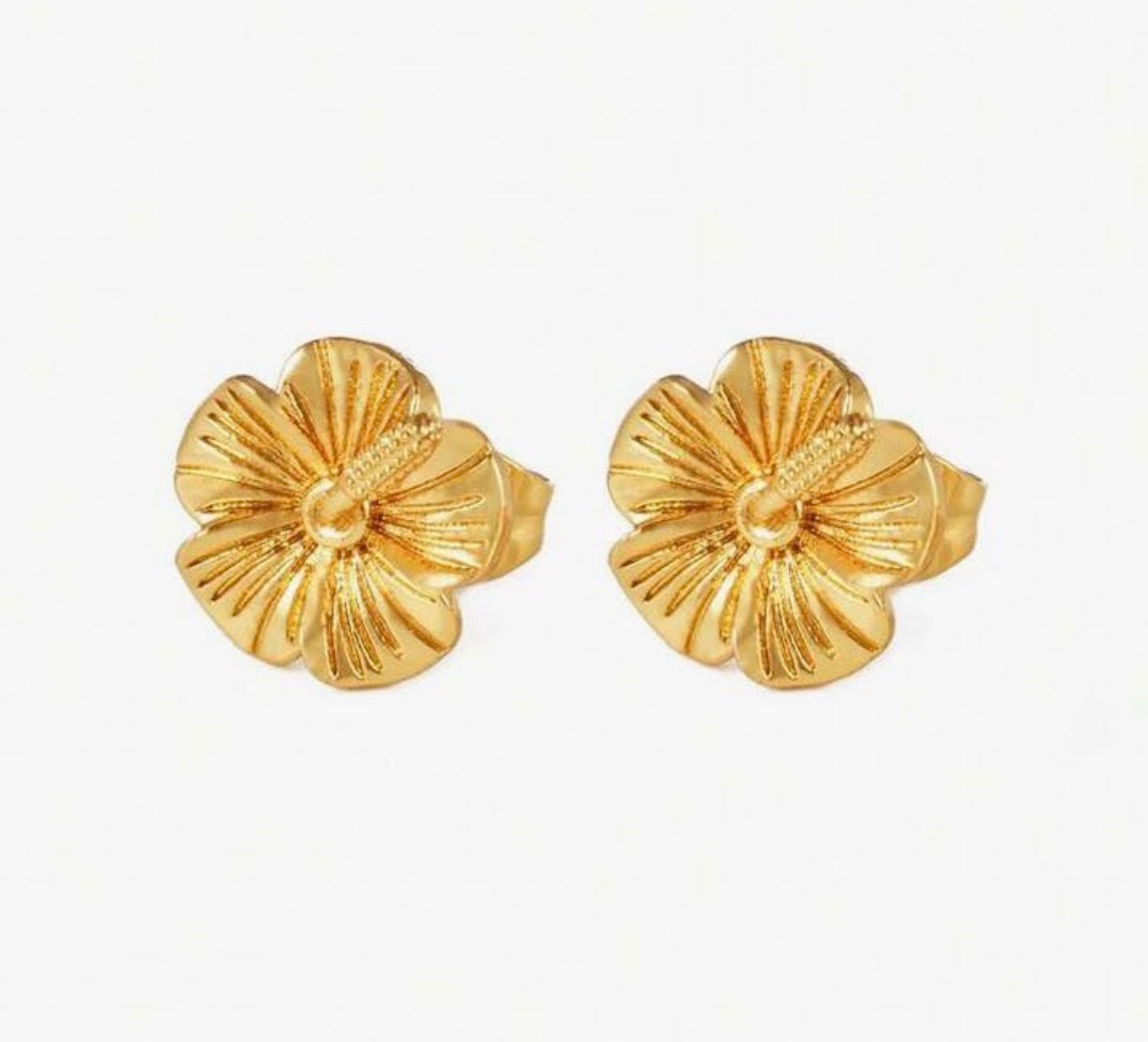 HIBISCUS EARRINGS