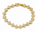 FLOWER TENNIS BRACELET