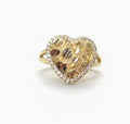 CZ HRT NUGGET RING